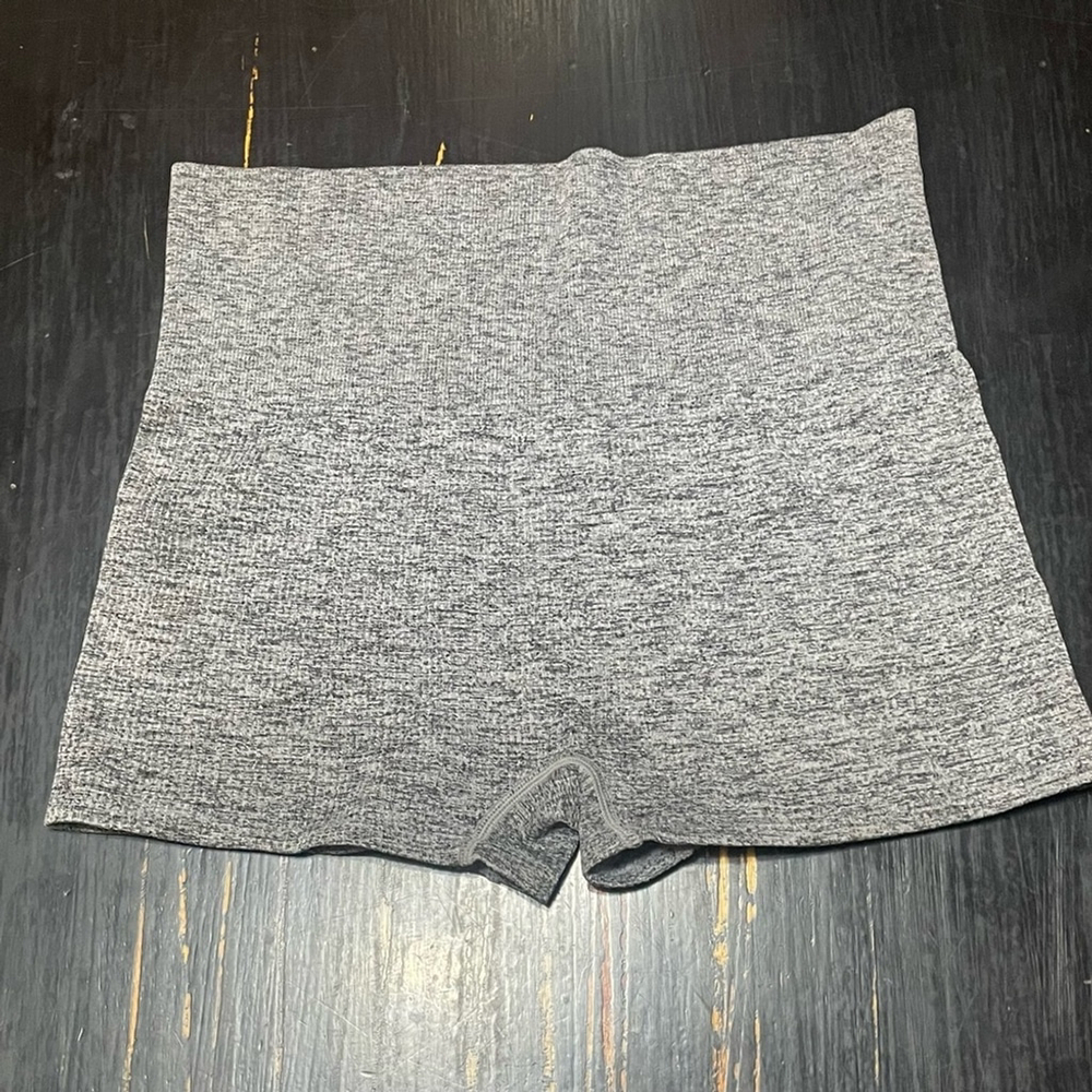 Colsie High Waist Gray Knit Shorts